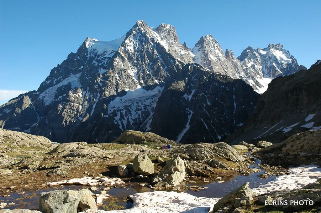 Paysage d'été au Pays des Écrins
