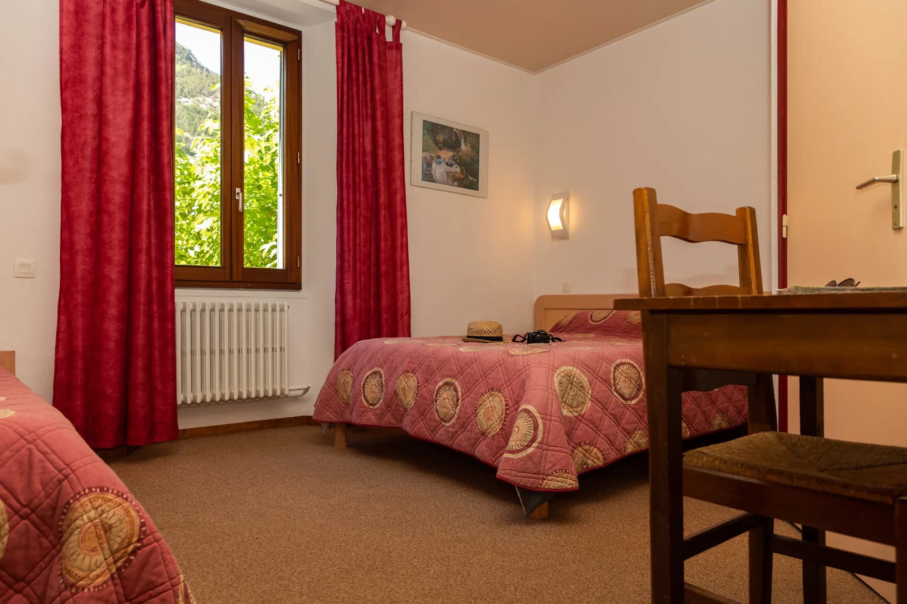 Tout confort : Chambre double